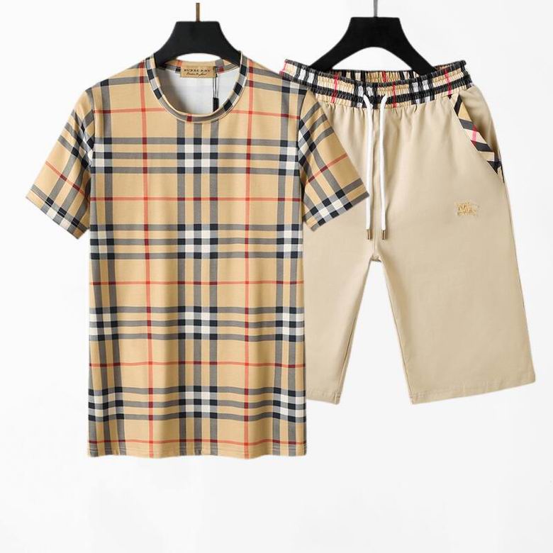 men Burberry suits set-013
